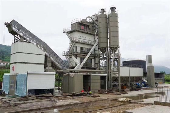 qualità  120TPH Automated Stationary Asphalt Mixing Plant Environmental Protection fabbrica