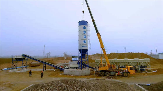impianti di miscelazione del cemento del terreno calcareo 500t/H utilizzati esattamente nella costruzione di strade alta