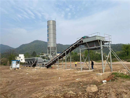 600t/H ha stabilizzato l'acqua della stazione di miscelazione del suolo ha stabilizzato l'attrezzatura d'officina mescolantesi da strato