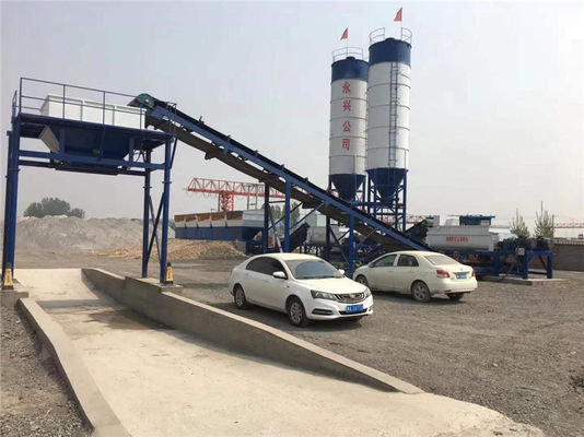 L'alta produttività 800t/H ha stabilizzato la stazione di miscelazione del suolo con quattro saltatori