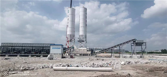 La costruzione dell'aeroporto ha stabilizzato la stazione 125KW di miscelazione del suolo a 200KW