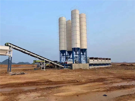 Impianto di miscelazione verticale del cemento del suolo del silo di cemento di sicurezza sulla messa a punto del sito
