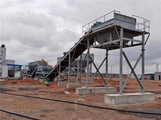 Alta efficienza di misurazione automatizzata dell'impianto di miscelazione del cemento del suolo 140KW 500t/H