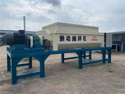 Tipo di vibrazione stabilizzato 55KW×2 della macchina orizzontale del miscelatore delle parti di centrale di betonaggio del suolo