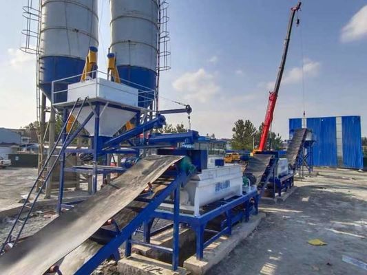 Ponte 120m3/h Stabilizzato impianto di miscelazione del suolo Alto automatico