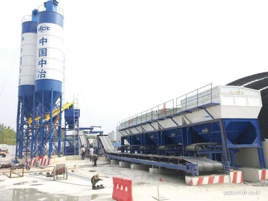 Impianto di miscelazione del suolo stabilizzato ad alta precisione con miscelatore multifunzione ad alta produttività