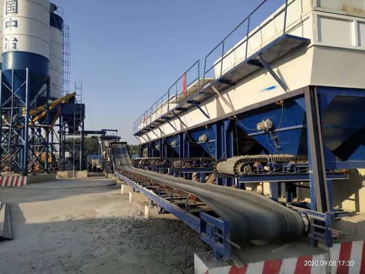 Impianto di miscelazione del suolo stabilizzato a nastro trasportatore Energia elettrica