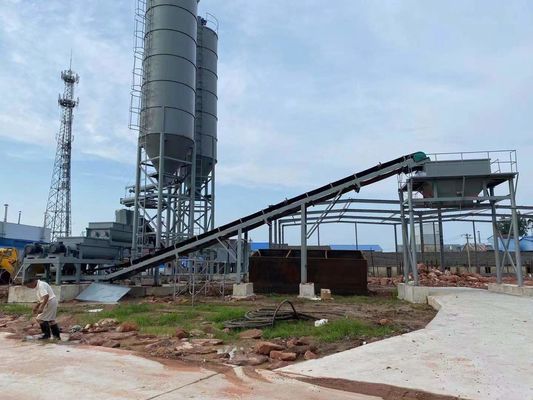Impianto di miscelazione del suolo stabilizzato ad alta capacità 300-600 t/h con processo produttivo stabile
