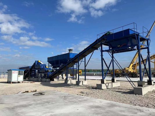 Centrale elettrica di miscelazione del suolo stabilizzata per autostrade a basso consumo energetico